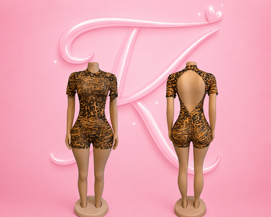 Jungle Fever Romper