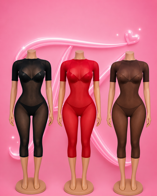 Sheer Temptation Romper